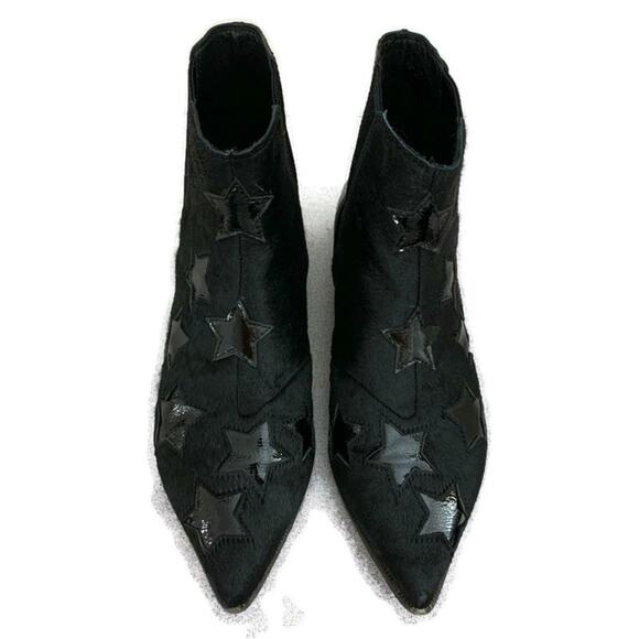 ASH Bliss Star Booties Calf Hair Patent Leather - Picture 3 of 7